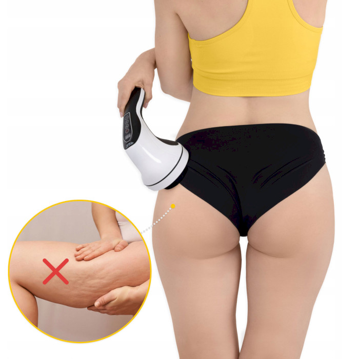 Масажер для тіла антицелюлітний 4FIZJO Body Shaping 4 in 1 White (P-5907739319111)