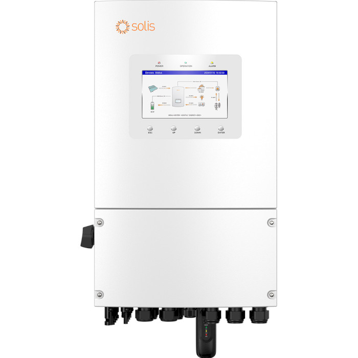 Гибридный солнечный инвертор SOLIS S6-EH1P5K-L-Plus