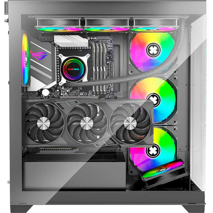 Корпус XILENCE Xilent Gleam X818.W.ARGB Black (XG171_X818.ARGB)