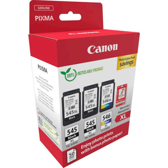 Картридж CANON PG-545 XL/CL-546 XL Multipack Black+Color (8286B015)