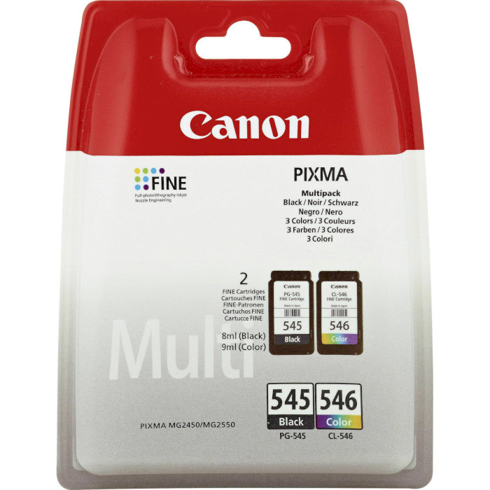 Картридж CANON PG-545/CL-546 Multipack Black+Color (8287B005)