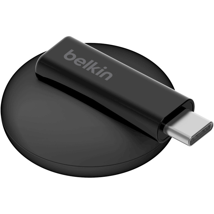 Беспроводное зарядное устройство BELKIN BoostCharge Portable USB-C Apple Watch Charger USB-C Black