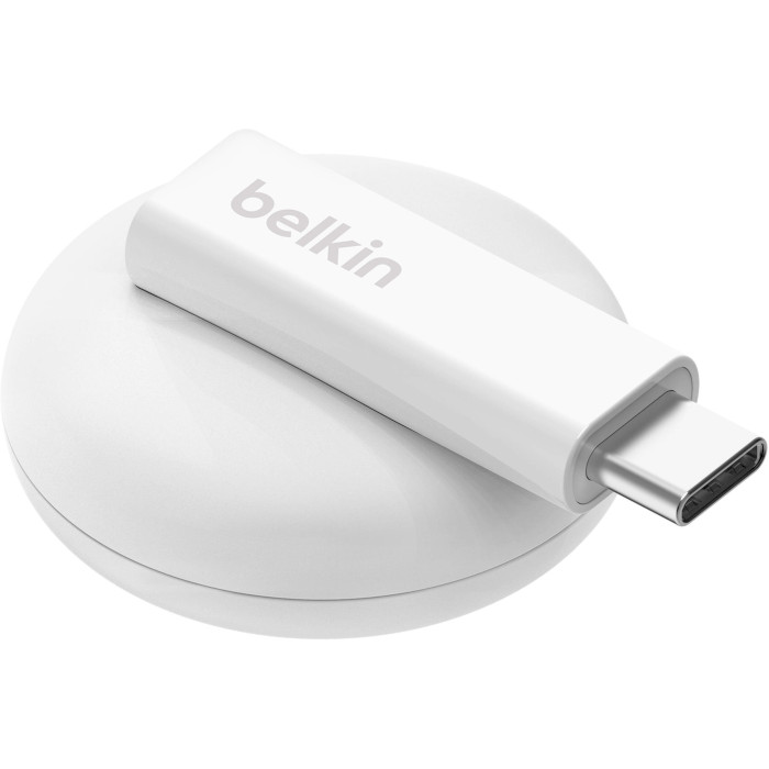 Беспроводное зарядное устройство BELKIN BoostCharge Portable USB-C Apple Watch Charger USB-C White