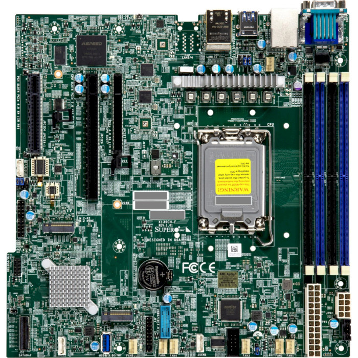 Материнська плата SUPERMICRO X13SCH-F