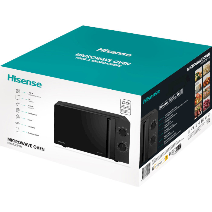 Мікрохвильова піч HISENSE H20MOBP1HI