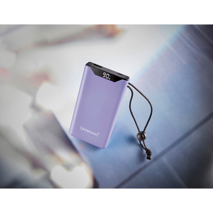 Повербанк INTENSO F10000 1xUSB-C PD3.0, 1xUSB-A QC3.0 10000mAh Purple (7332033)