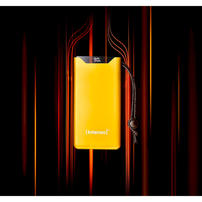 Повербанк INTENSO F10000 1xUSB-C PD3.0, 1xUSB-A QC3.0 10000mAh Yellow (7332039)