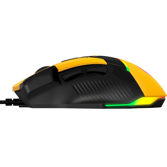 Миша ігрова GAMEPRO GM300 Yellow/Black