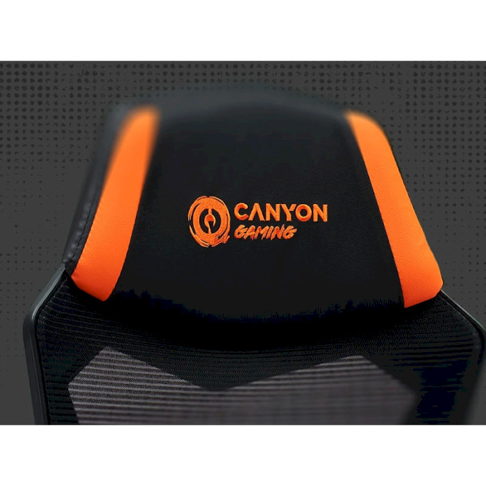 Крісло геймерське CANYON Flow MCH01 Mesh Black/Orange (CNE-MCH01)