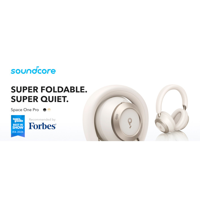 Навушники ANKER SOUNDCORE Space One Pro Cream White (A3062G21)