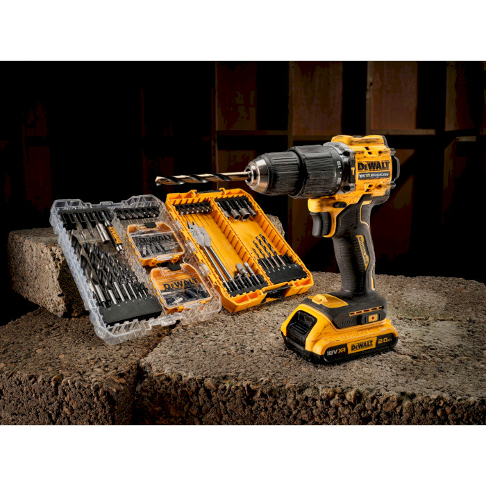 Аккумуляторная дрель-шуруповёрт DeWALT DCD100YD2T