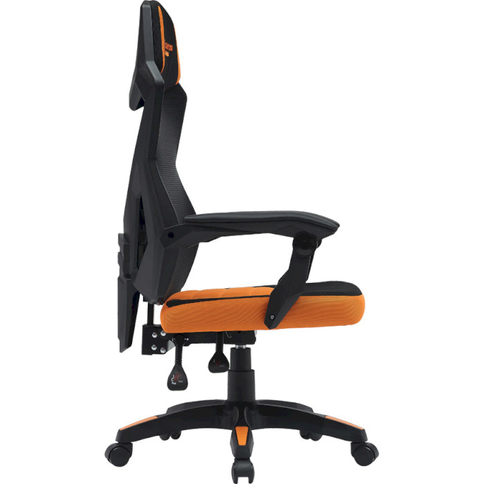 Кресло геймерское CANYON Wave MCH02 Mesh Black/Orange (CNE-MCH02)