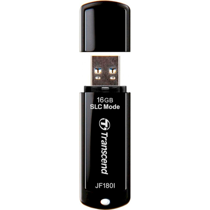 Флешка TRANSCEND JetFlash 180I USB3.0 16GB Black (TS16GJF180I)