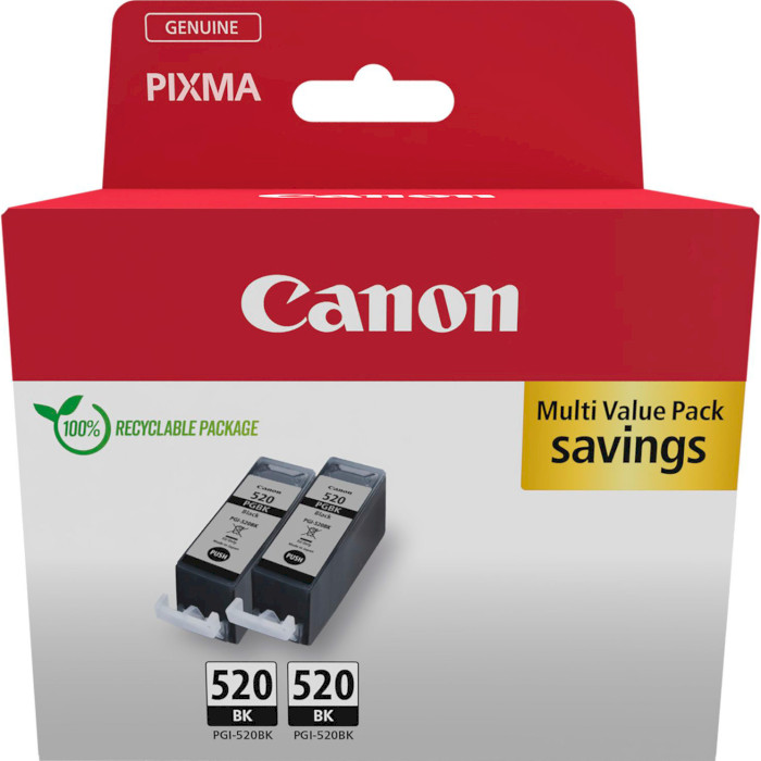 Картридж CANON PGI-520BK Multipack Black (2932B019)