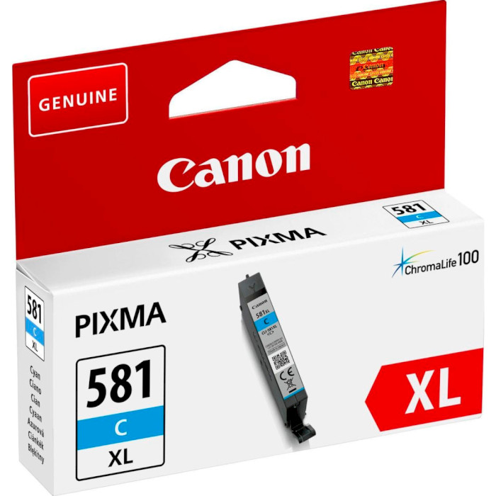 Картридж CANON CLI-581XL Cyan (2049C001)