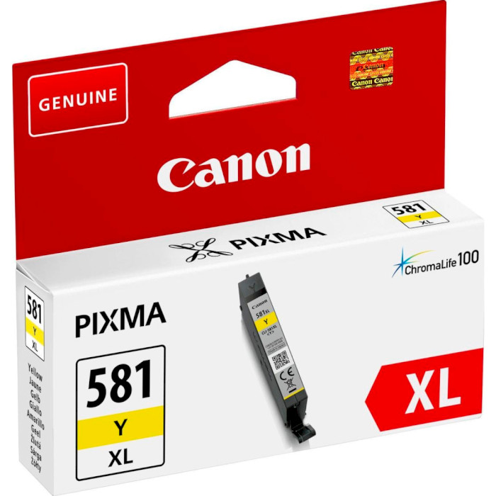 Картридж CANON CLI-581XL Yellow (2051C001)