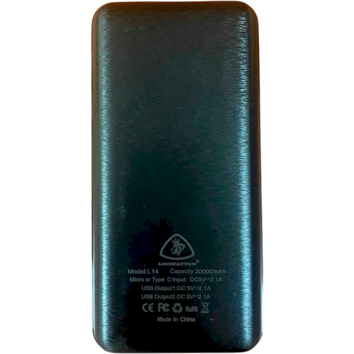 Повербанк LIONPATTON L14 10.5W 20000mAh