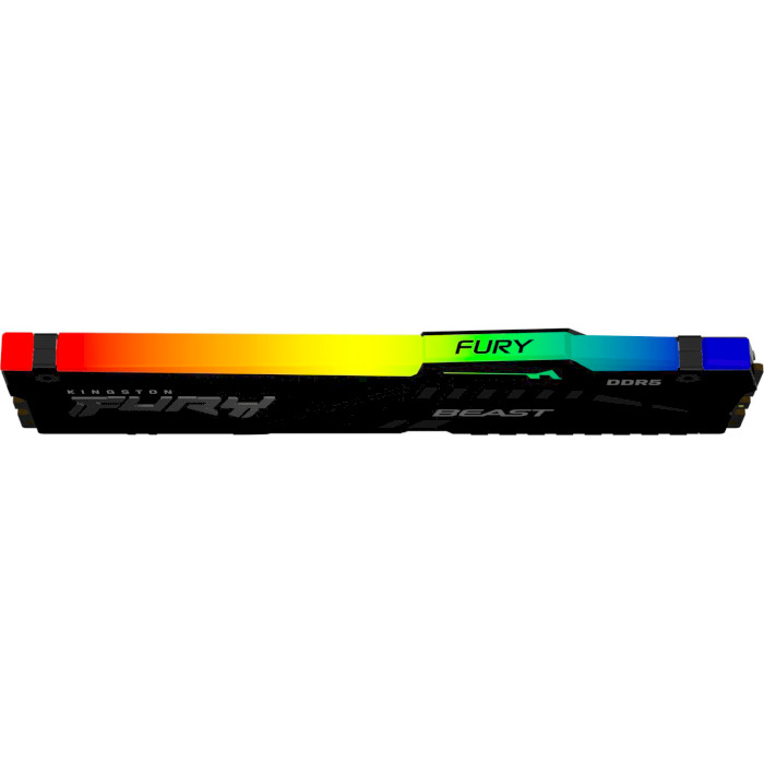 Модуль пам'яті KINGSTON FURY Beast RGB EXPO Black DDR5 6000MHz 16GB (KF560C36BBE2A-16)