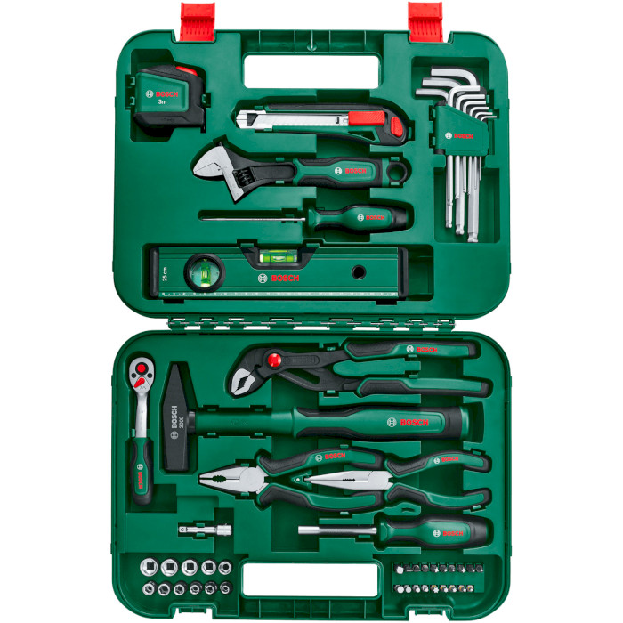 Набор инструментов BOSCH Advanced Hand Tool Set 52-Piece 52пр (1600A02BY7)