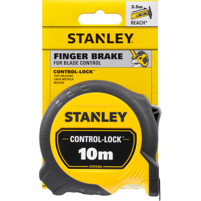 Рулетка STANLEY "Control-Lock" 10м (STHT37233-0)