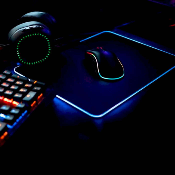 Игровая поверхность JEDEL MP-01 RGB Gaming Mouse Pad