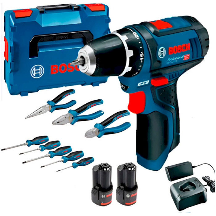 Акумуляторний дриль-шурупокрут BOSCH GSR 12V-15 Professional and Professional Hand Tools (0.601.868.10R)