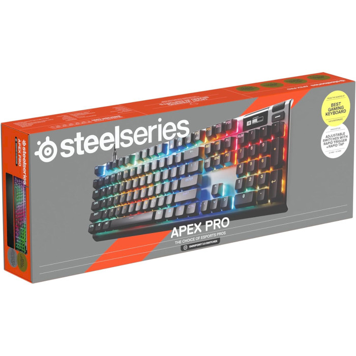 Клавиатура STEELSERIES Apex Pro Gen 3 UA (64660)