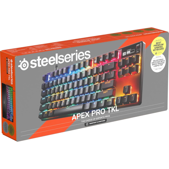 Клавиатура STEELSERIES Apex Pro TKL Gen 3 UA (64740)