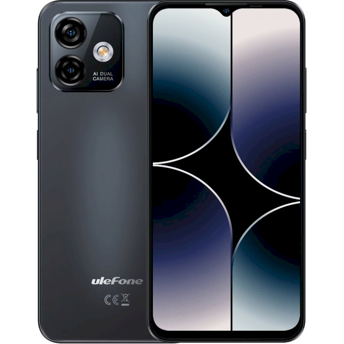 Смартфон ULEFONE Note 16 Pro 4/128GB Meteorite Black