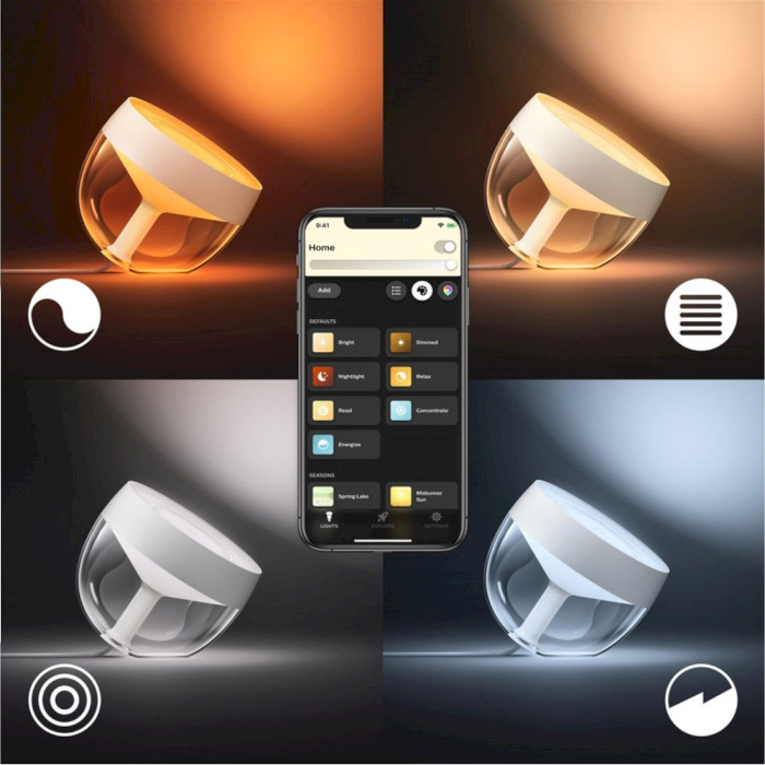 Декоративний світильник PHILIPS HUE Iris Gold (929002376401)