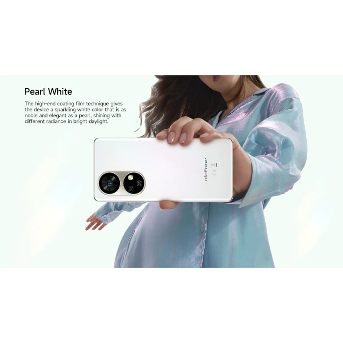 Смартфон ULEFONE Note 17 Pro 12/256GB Pearl White