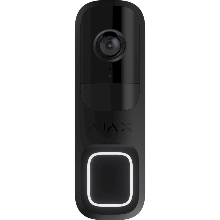 Wi-fi відеодзвінок AJAX DoorBell Black