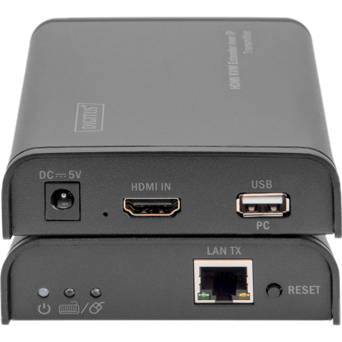 KVM-подовжувач DIGITUS HDMI KVM IP Extender Set (DS-55202)