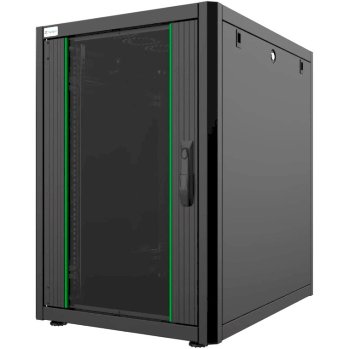 Підлогова шафа 19" MIRSAN GTN Server (16U, 600x800мм, RAL9005) (MR.GTN16U68DE.01)