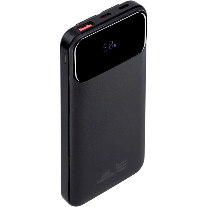 Повербанк RIVACASE Rivapower VA2211 QC/PD 22.5W 10000mAh Black