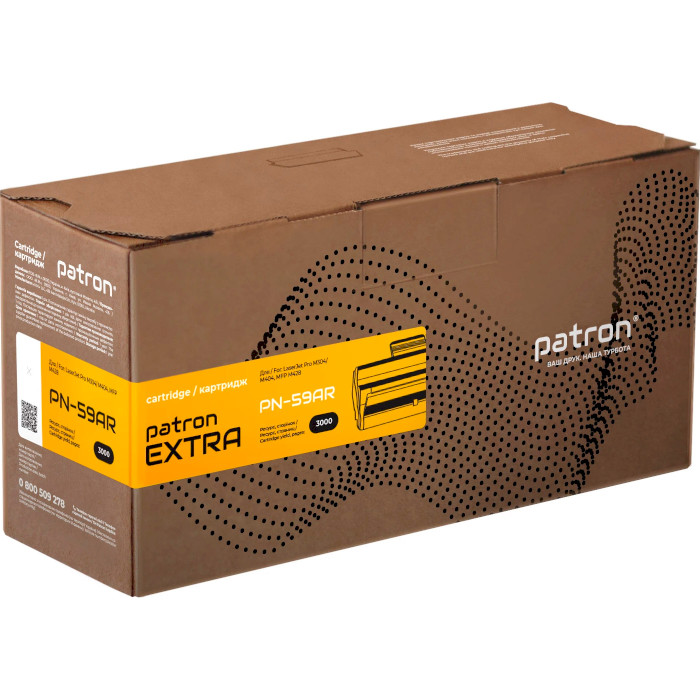 Тонер-картридж PATRON Extra сумісний з HP 59A Black (PN-59AR)