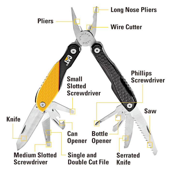 Мультитул CAT 13-in-1 Multi-Tool (980048)