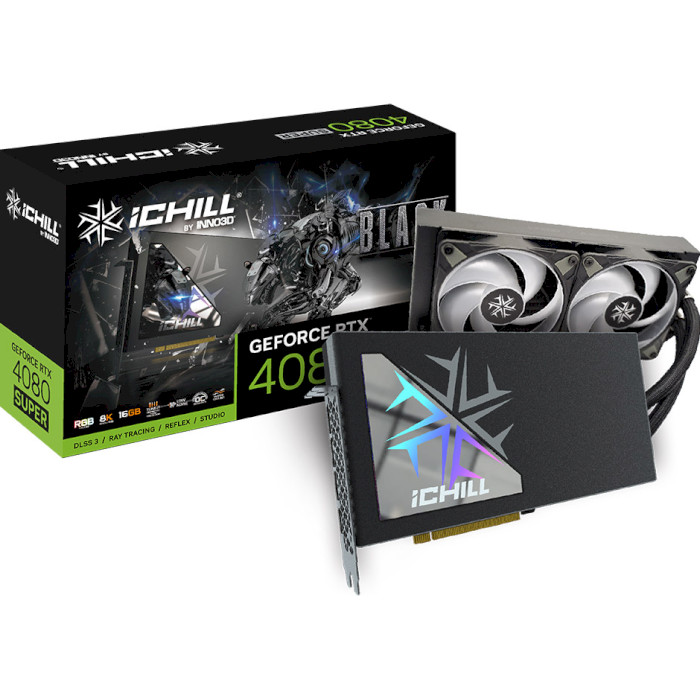 Відеокарта INNO3D GeForce RTX 4080 Super iChill Black (C408SB-166XX-18700006)