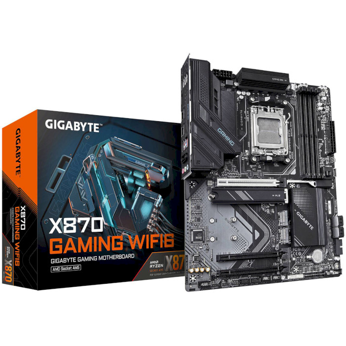 Материнська плата GIGABYTE X870 Gaming WiFi6