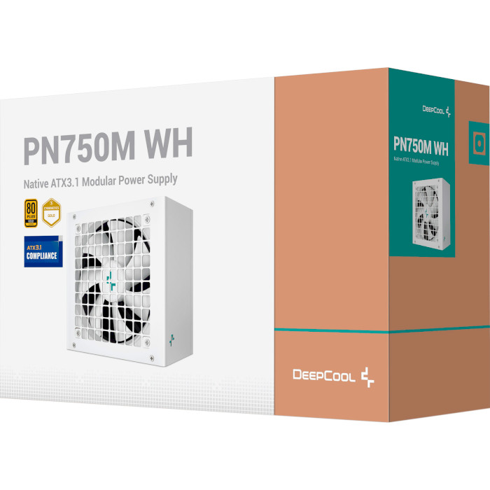 Блок живлення 750W DEEPCOOL PN750M White (R-PN750M-FC0W-EU)