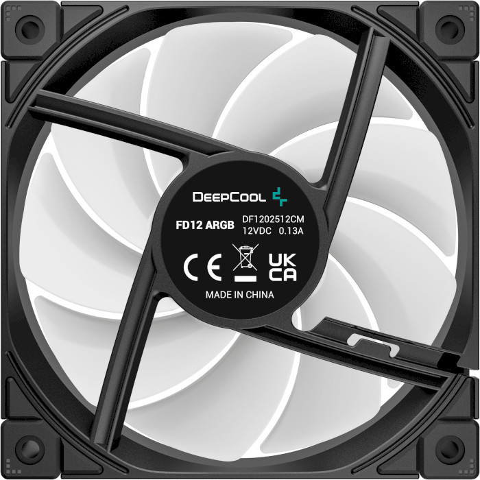 Вентилятор DEEPCOOL FD12 ARGB Black (R-FD12-BKAPN1-G)