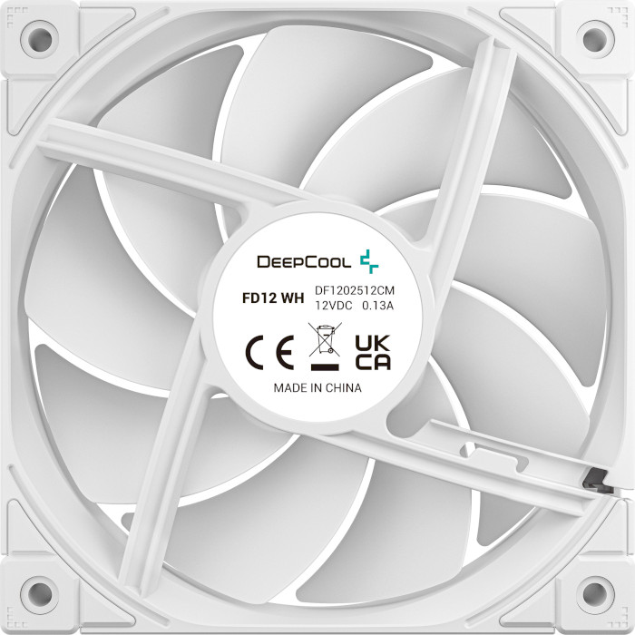 Вентилятор DEEPCOOL FD12 White (R-FD12-WHNPN1-G)