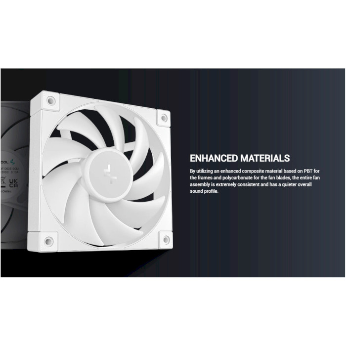 Вентилятор DEEPCOOL FD12 White (R-FD12-WHNPN1-G)