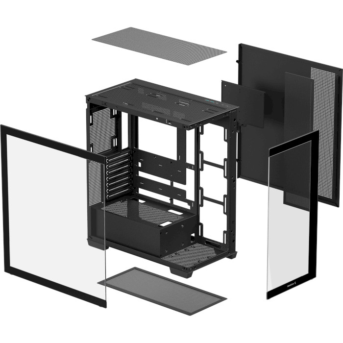 Корпус DEEPCOOL CG580 Black (R-CG580-BKNDA0-G-1)