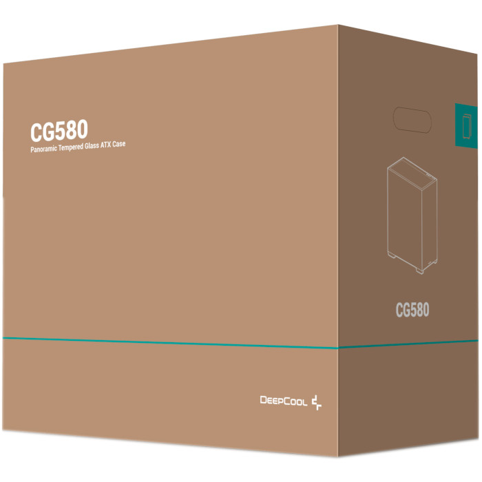 Корпус DEEPCOOL CG580 Black (R-CG580-BKNDA0-G-1)