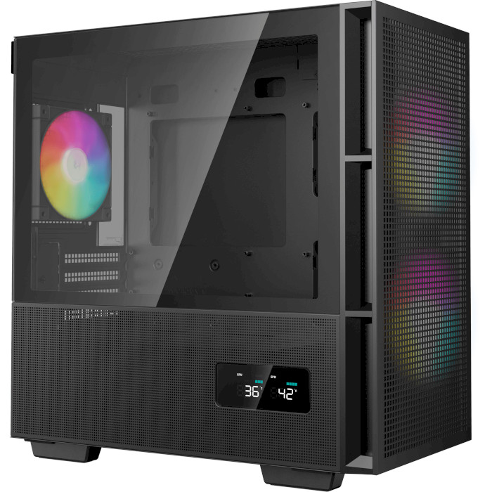 Корпус DEEPCOOL CH360 Digital Black (R-CH360-BKAPE3D-G-1)