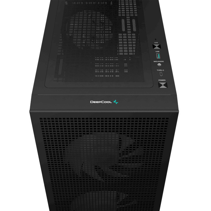 Корпус DEEPCOOL CH360 Digital Black (R-CH360-BKAPE3D-G-1)