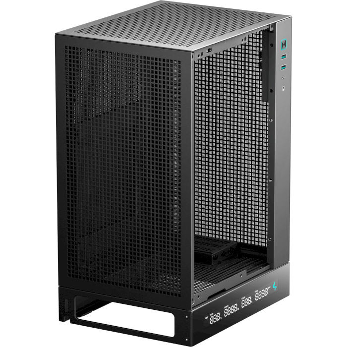 Корпус DEEPCOOL CH170 Digital Black (R-CH170-BKNPI0D-G-1)