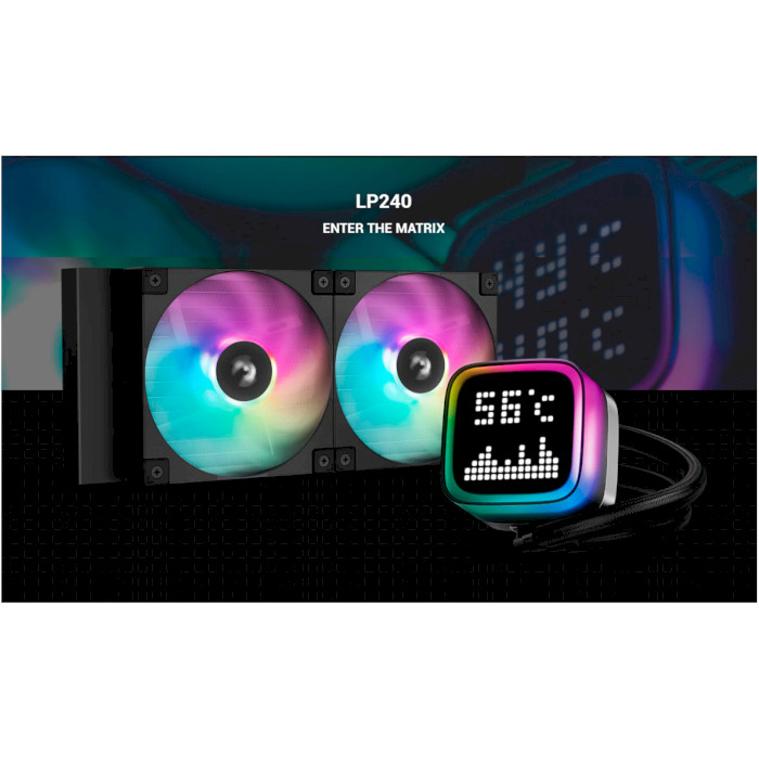 Система водяного охолодження DEEPCOOL LP240 Black (R-LP240-BKMSNC-G-1)