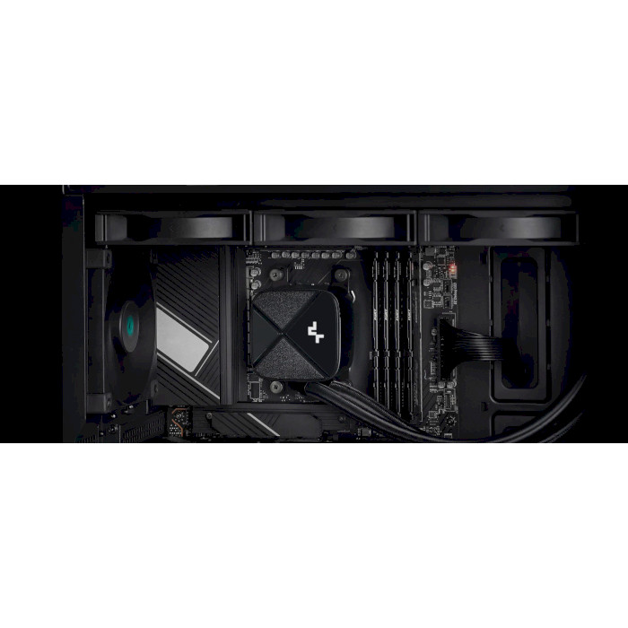 Система водяного охолодження DEEPCOOL LS720S Zero Dark (R-LS720-BKNNMM-G-1)